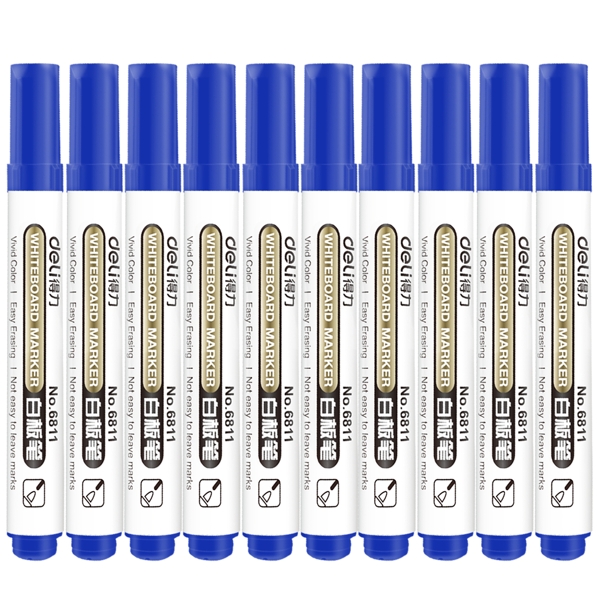Uline Dry Erase Markers - Fine Tip, Assortment Pack S-23385 - Uline