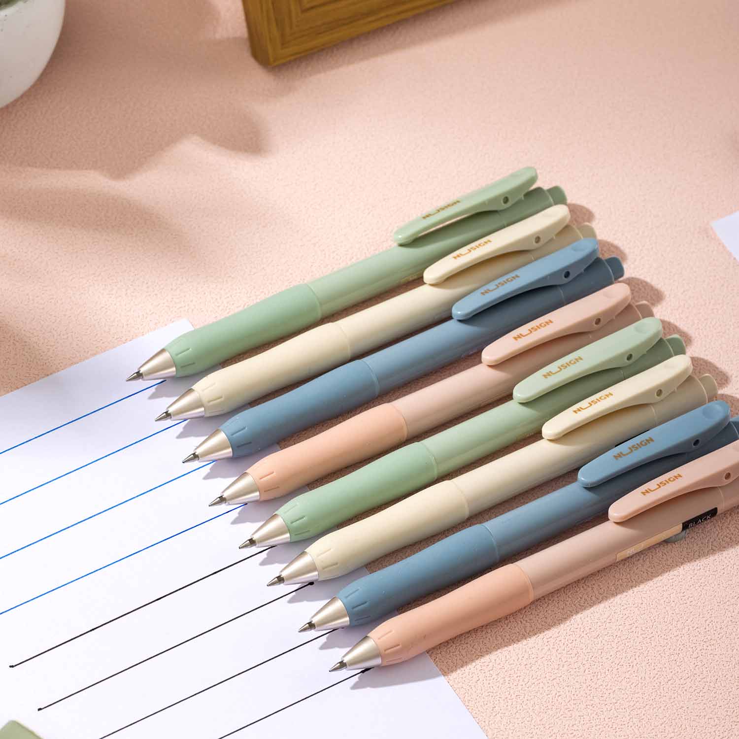 Chinese Writing Pen, School Supplies, Black Gel Pens, Gel Ink Pencil