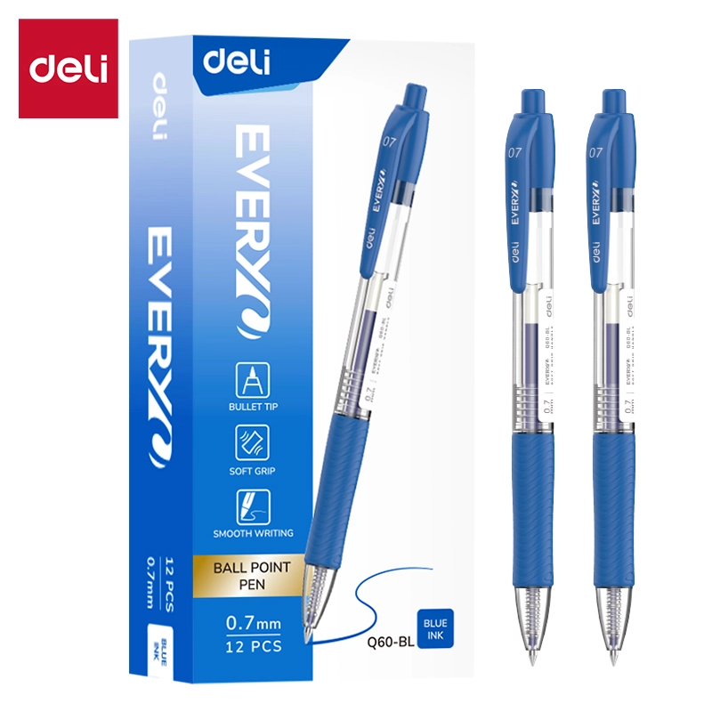 Deli-EQ60-BL Ballpoint Pen