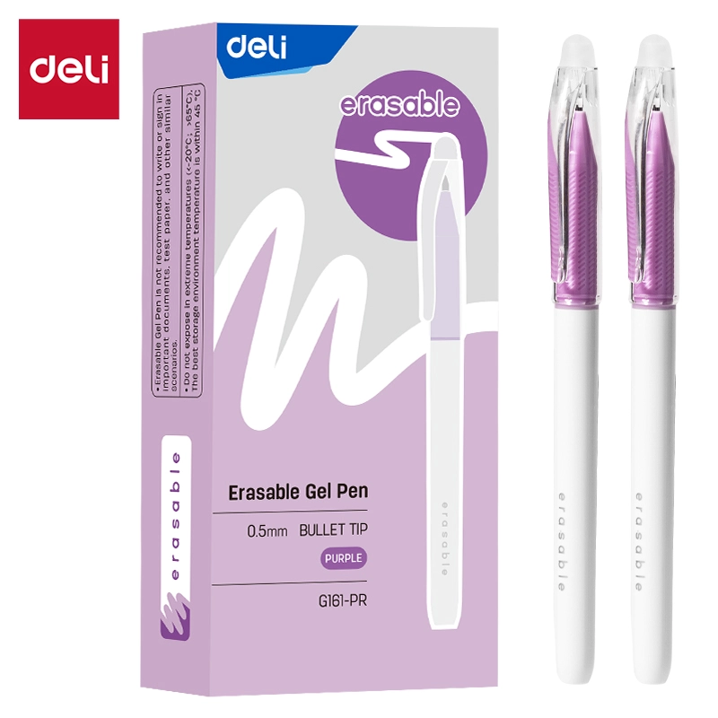 Deli-EG161-PR Erasable Gel Pen