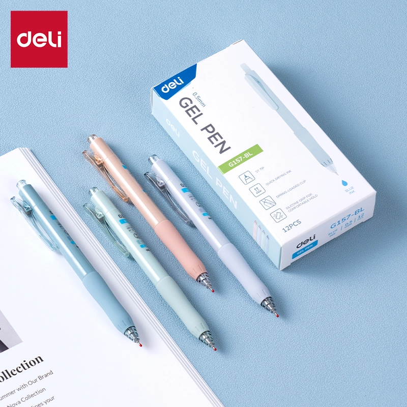 Deli-EG157-BL Office Gel Pen