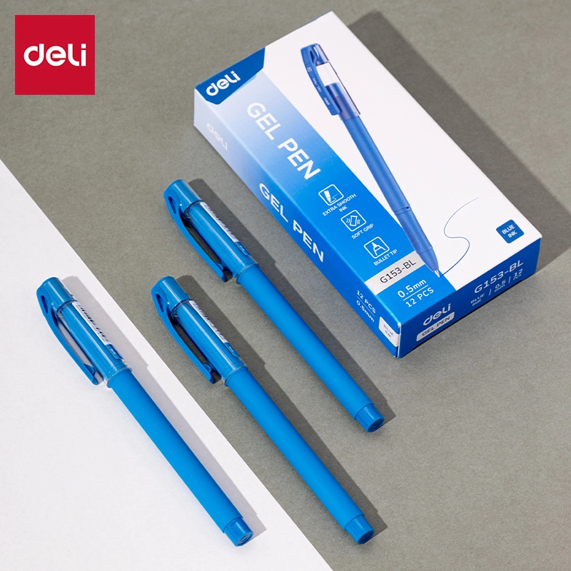 Deli-EG153-BL Office Gel Pen