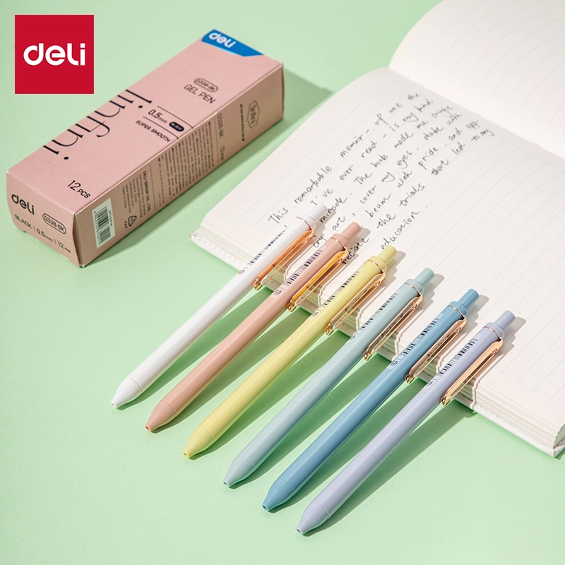 Deli-EG338-BK Office Gel Pen