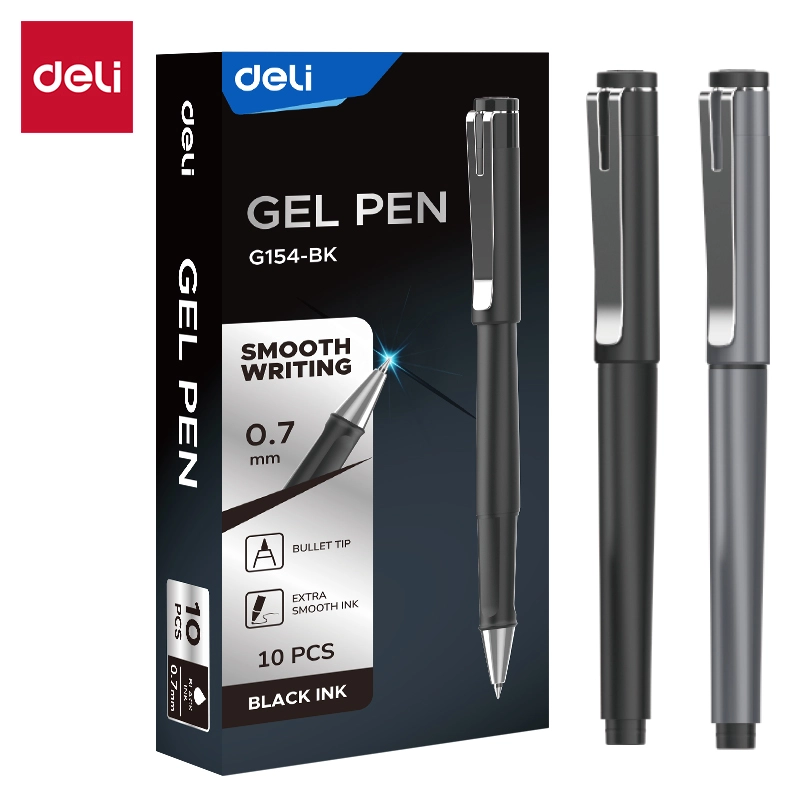 Deli-EG154-BK Office Gel Pen