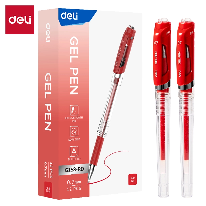 Deli-EG158-RD Office Gel Pen