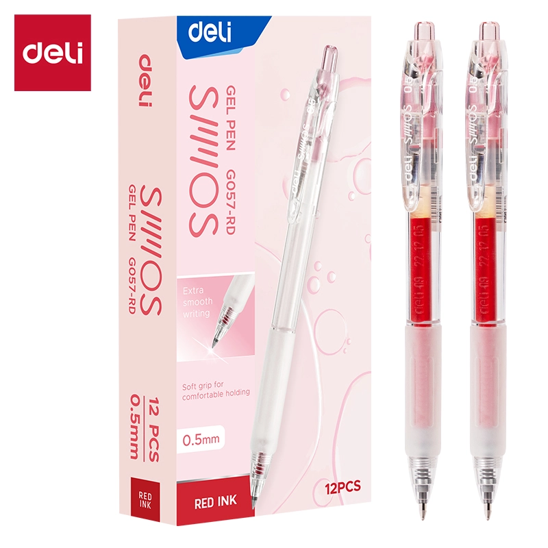 Deli-EG057-RD Office Gel Pen