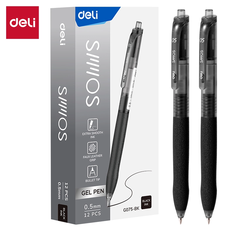 Deli- EG075-BK Office Gel Pen