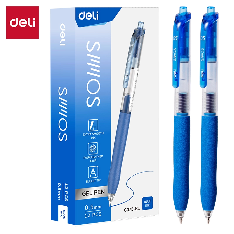 Deli-EG075-BL Office Gel Pen