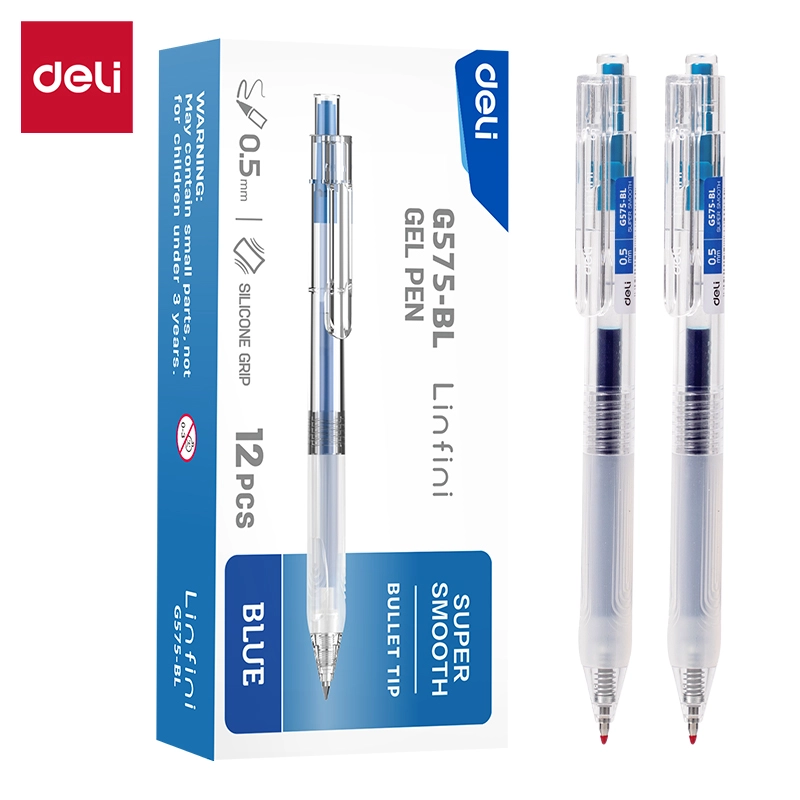 Deli-EG575-BL Office Gel Pen