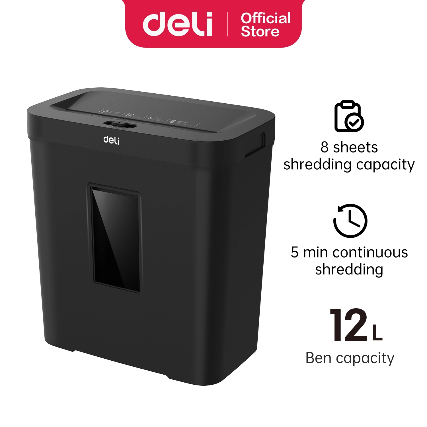 Deli-ET021 Paper Shredder