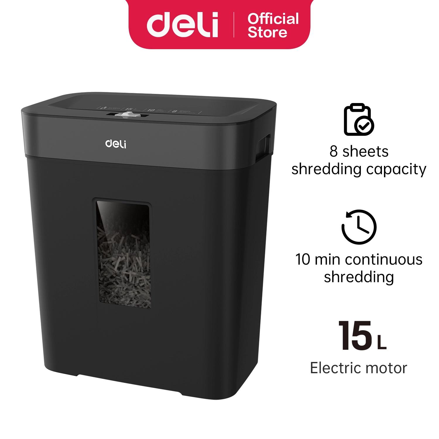 deli et023 paper shredder 1