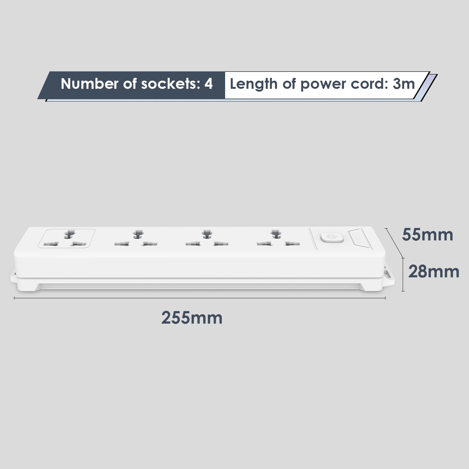 deli et403 power strip 9