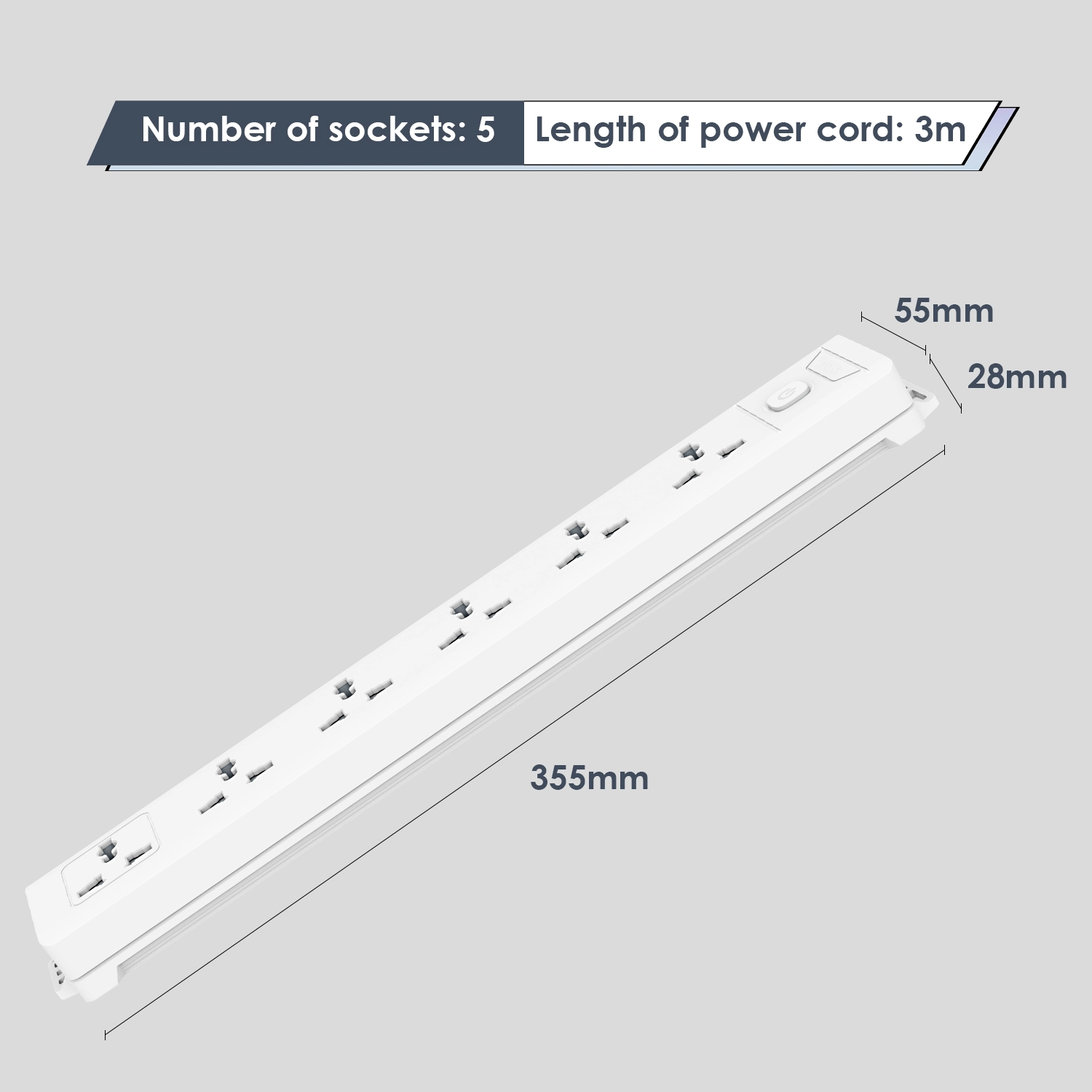 deli et405 power strip 9