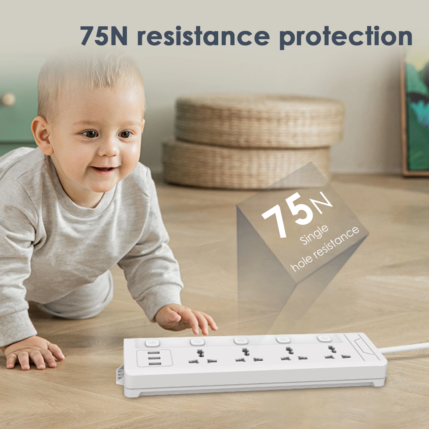 deli et411 power strip 10