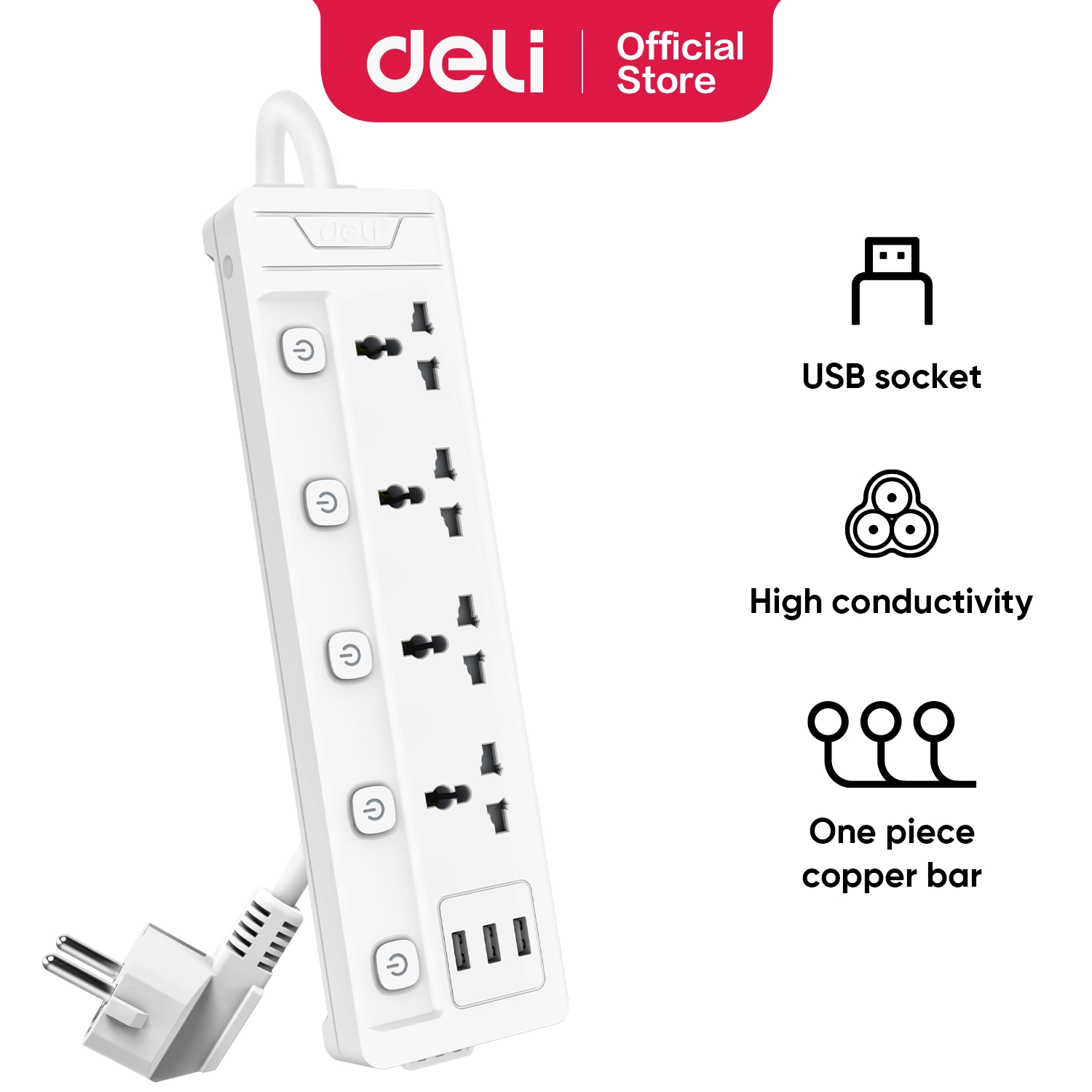 deli et411 power strip