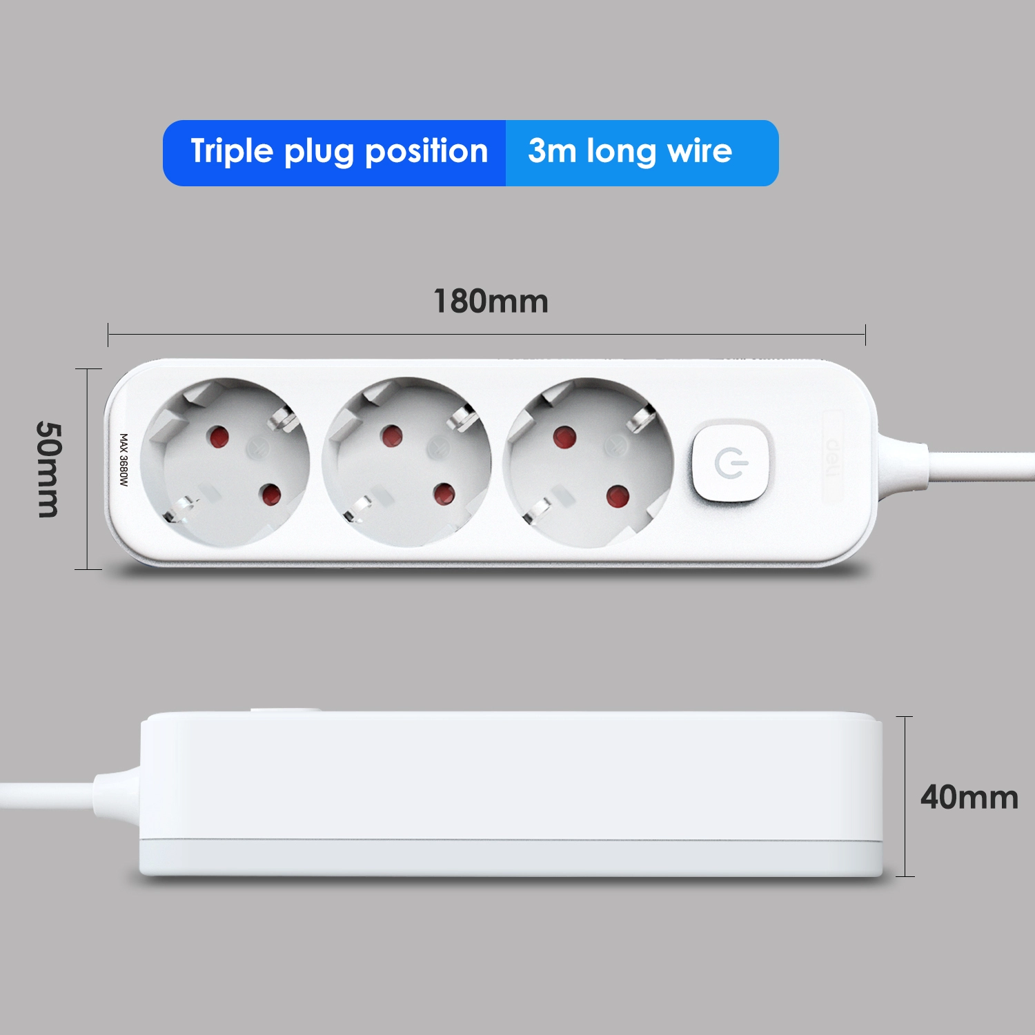 deli et432 power strip 9