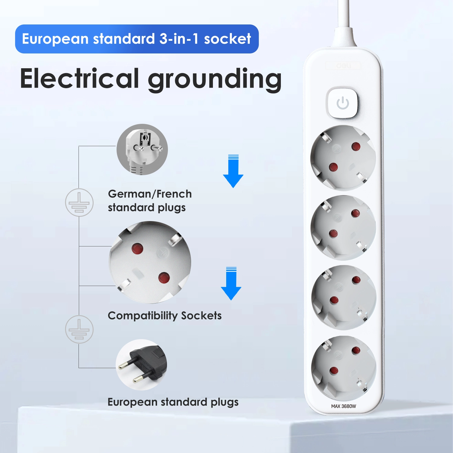 deli et434 power strip 3