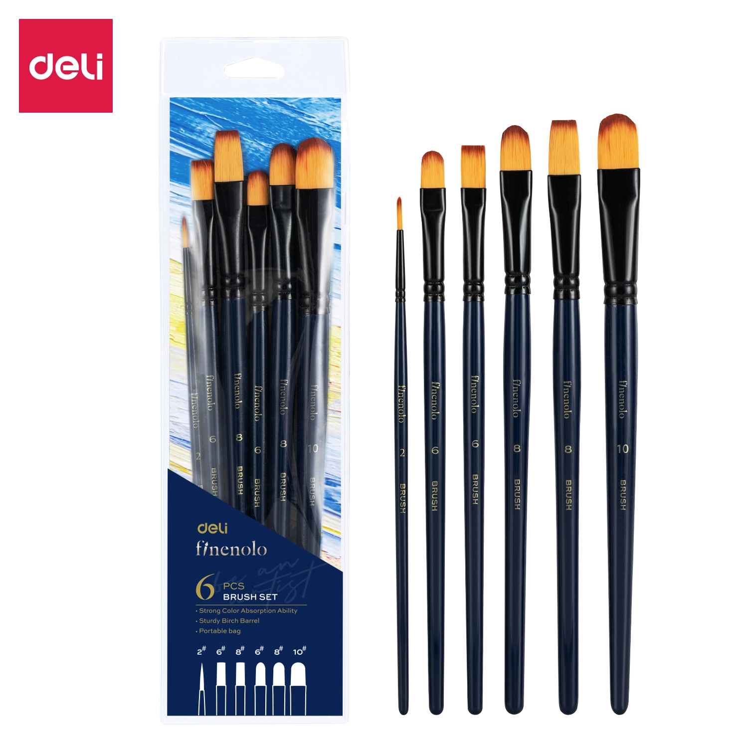 Deli-EC278 Brush Set-Propylene