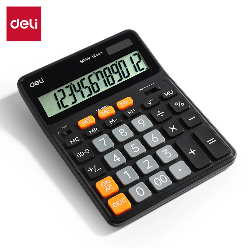 Deli-EM999 Dual Memory Calculator