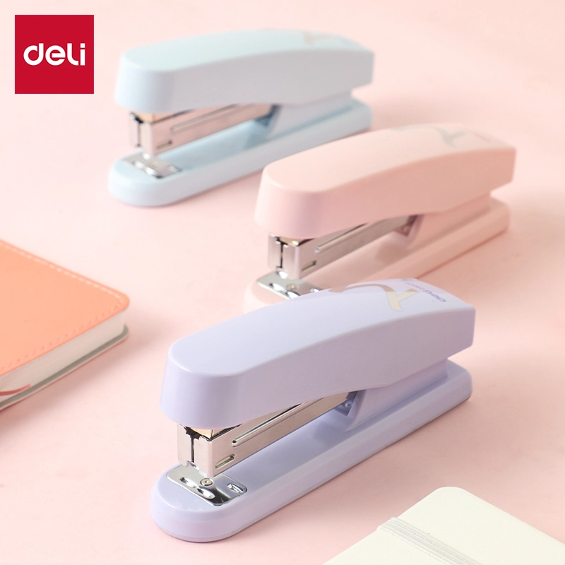 Deli-E0402F Stapler