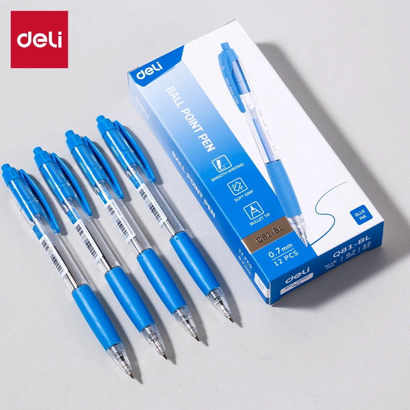 Deli-EQ81-BL Ballpoint Pen