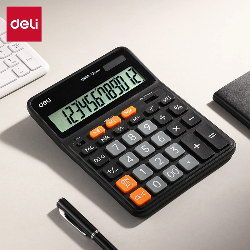 Deli-EM999 Dual Memory Calculator