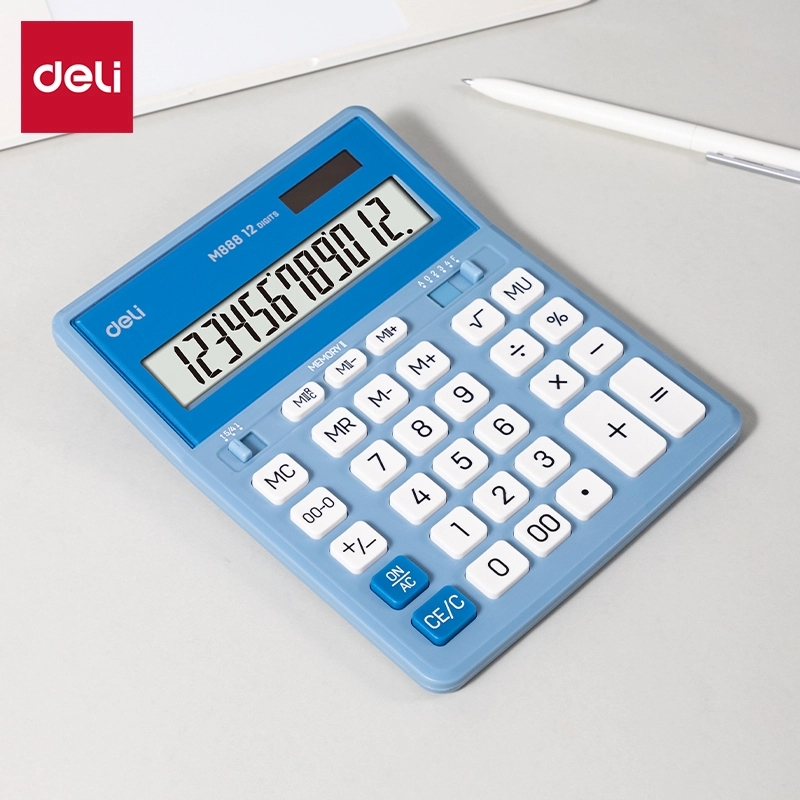 Deli-EM888A Dual Memory Calculator