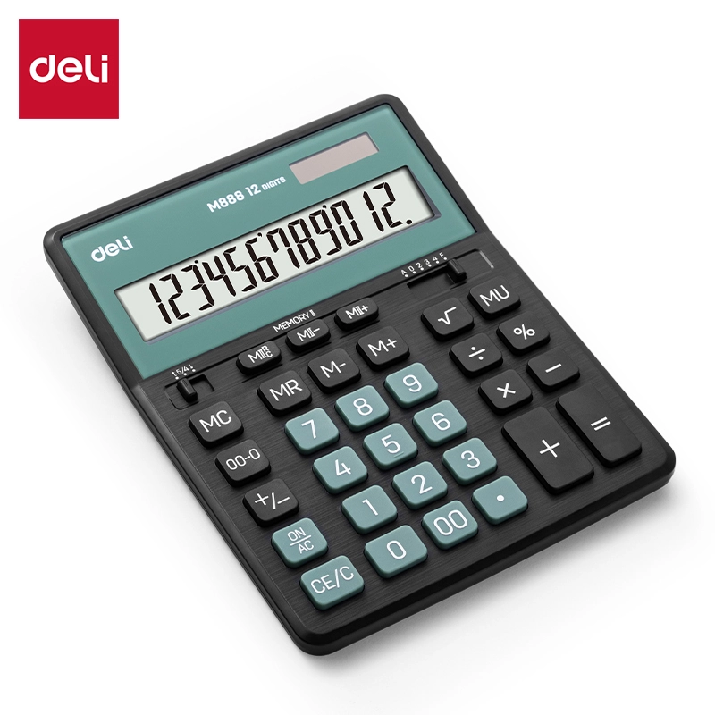 Deli-EM888A Dual Memory Calculator