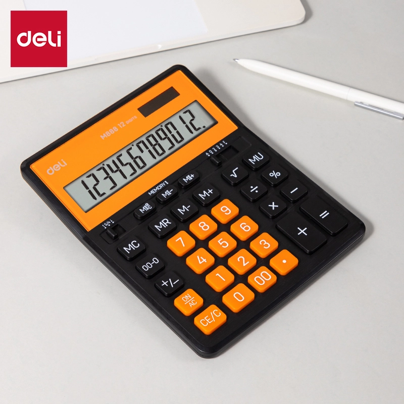 Deli-EM888A Dual Memory Calculator