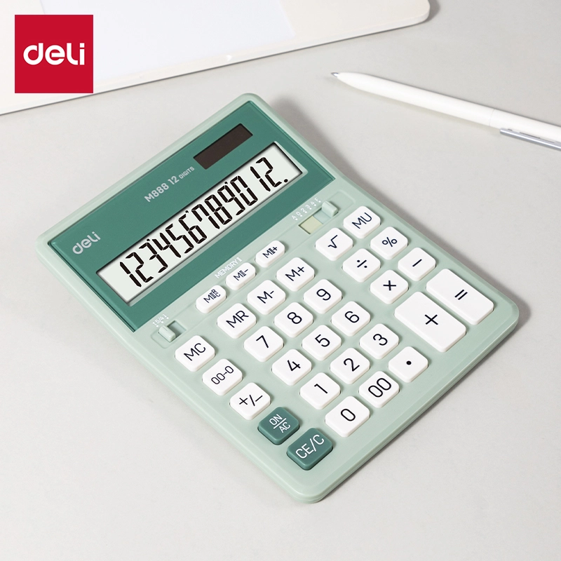 Deli-EM888A Dual Memory Calculator