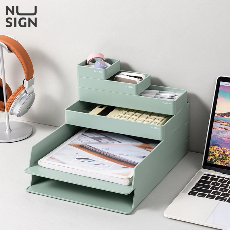 Deli-ENS001 Desk Organizer Set