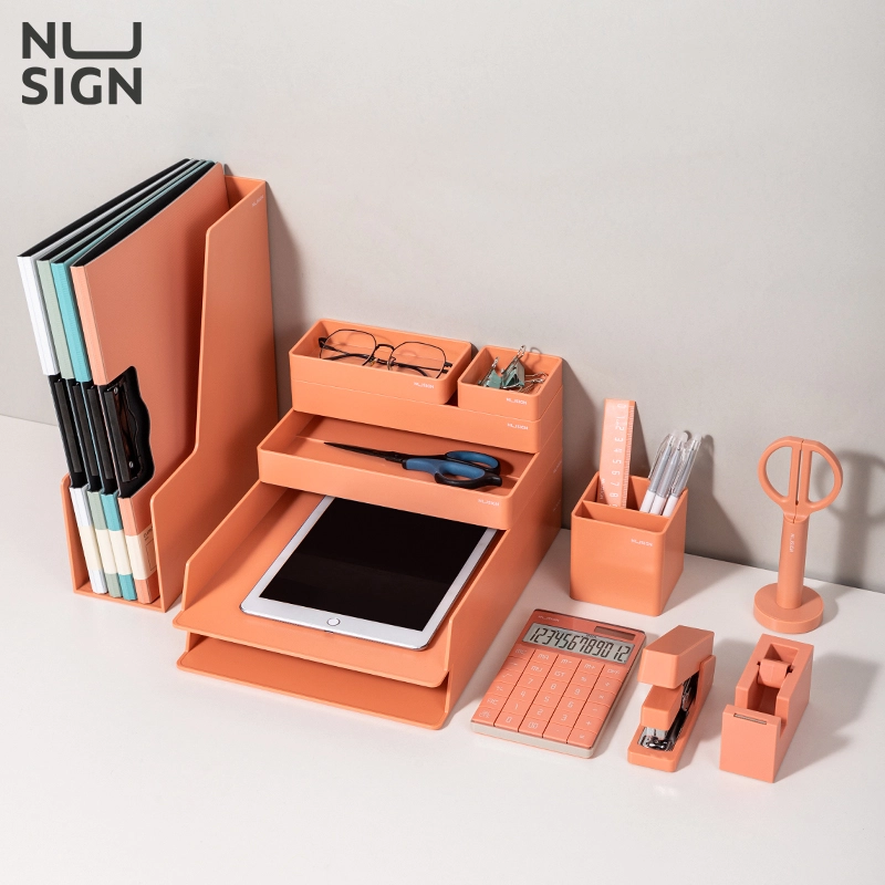 Deli-ENS003 Desk Organizer Set