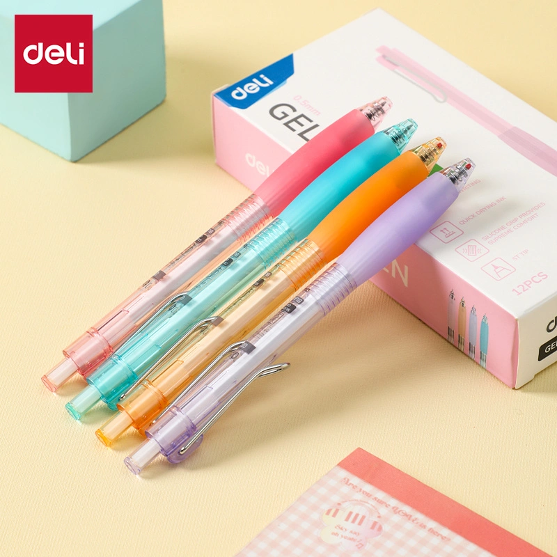 Deli-EG227-BK Gel Pen