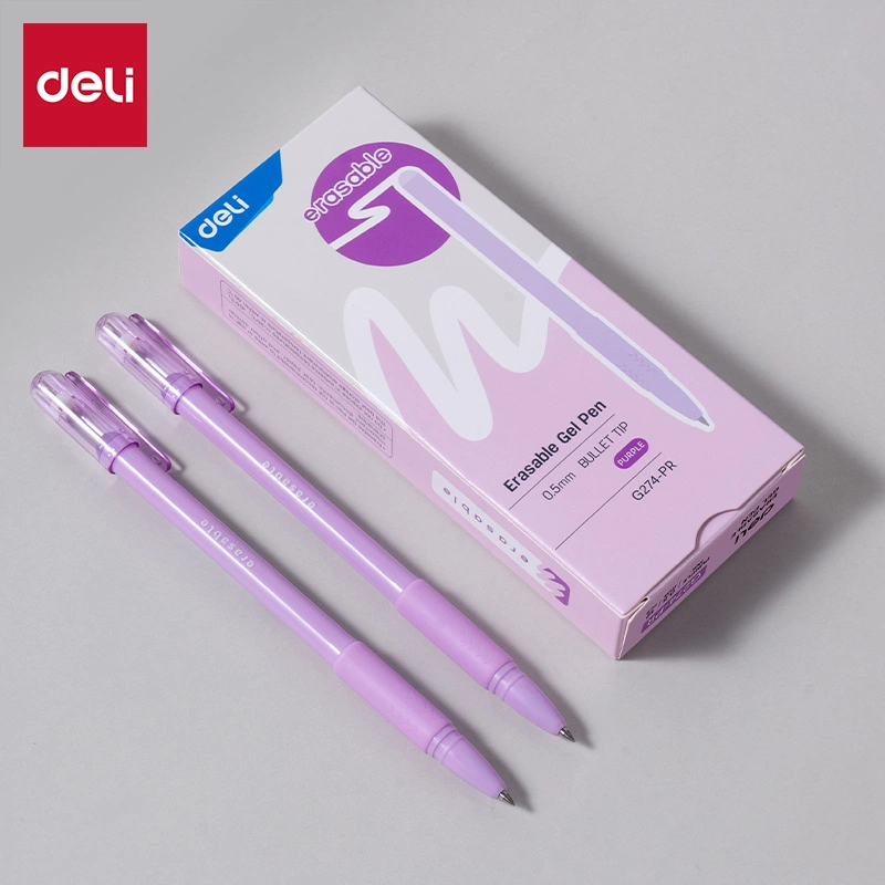 Deli-EG274-PR Erasable Gel Pen