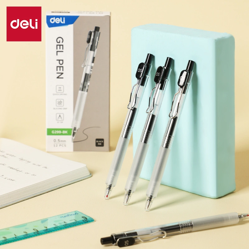 Deli-EG299-BK Gel Pen