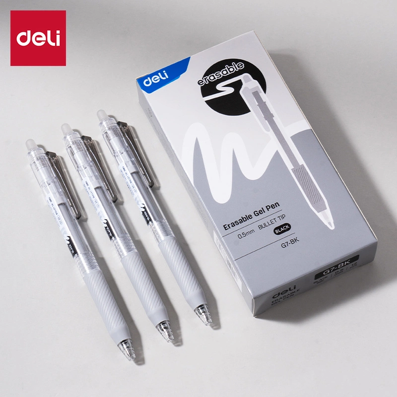 Deli-EG7-BK Erasable Gel Pen