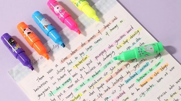 Office Organization: Fluro Pens For Color-Coded Planning